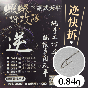 綱式逆快拆三角-0.84g